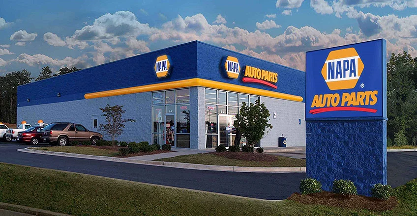 NAPA Auto Parts pop-up market